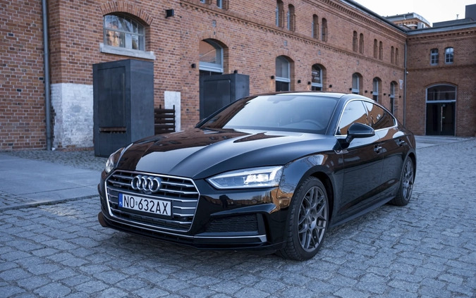 Audi A5 cena 133000 przebieg: 53446, rok produkcji 2018 z Olsztyn małe 781